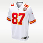 Jersey de juego Nike para hombre Travis Kelce Kansas City Chiefs