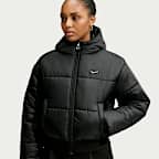Ledig huvjacka Nike Sportswear Classic Puffer Therma-FIT för kvinnor