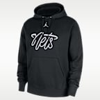 Brooklyn Nets Men's Club Fleece Pullover Hoodie