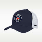 Paris Saint-Germain Rise Nike Soccer Structured Adjustable Trucker Cap