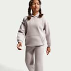 Nike Sportswear Studio Fleece Girls' Open-Hem Pants