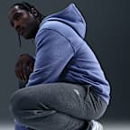 Pants de tejido Fleece con dobladillo abierto para hombre Nike Club