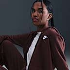 Sudadera con gorro de cierre completo para mujer Nike Sportswear Club Fleece