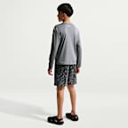Playera de manga larga Dri-FIT UV para niño talla grande Nike Swim Hydroguard
