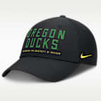 Oregon On-Field Club Gameday Men's Nike Dri-FIT College Adjustable Hat
