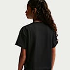 Playera de corte cuadrado para niña talla grande Nike Sportswear