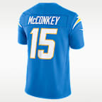 Jersey Nike Dri-FIT de la NFL Limited para hombre Ladd McConkey Los Angeles Chargers