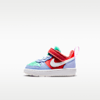 Tenis para bebé e infantil Nike Court Borough Low Recraft
