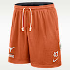 Texas Courtside Men's Nike Dri-FIT College Reversible Shorts