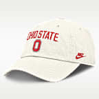 Ohio State Natural Club Men's Nike College Adjustable Hat