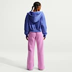 Pants de tiro alto de pierna amplia para mujer Nike Sportswear Phoenix Fleece