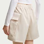 Nike Sportswear Women's Loose Mid-Rise Satin Cargo Shorts