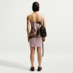 Vestido tipo blusón de tela de minicanalé ajustado para mujer Nike Sportswear Chill Knit