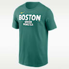 Playera Nike de la MLB para hombre Boston Red Sox City Connect 2-Hit