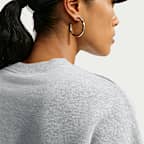 Nike Studio Fleece Medium Weight Women's Oversized Embossed Crew