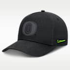 Gorra universitaria Nike Dri-FIT ajustable y con estructura A-Frame para hombre Oregon Origin of Speed Rise