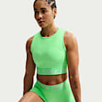 Camiseta de tirantes Dri-FIT cropped para mujer Nike Pro
