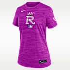 Kansas City Royals Authentic Collection City Connect Velocity Women's Nike Dri-FIT MLB T-Shirt