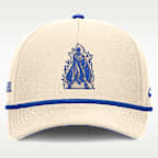 Gorra universitaria Nike ajustable para hombre Duke Legacy Vintage Rope Rise