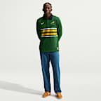 Camisola de râguebi de manga comprida Springboks para homem