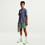 Shorts de entrenamiento con gráfico Dri-FIT para niño talla grande Nike Multi