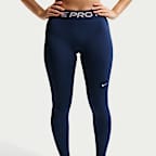 Nike Pro Women's Mid-Rise Full-Length Leggings