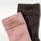Nike Everyday Plus Women's Lightweight Crew Socks (2-Pair)