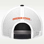 Gorra de rejilla universitaria Nike ajustable para hombre Oregon State Sideline Rope