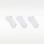Nike Everyday Plus Cushion Training No-Show Socks (3 Pairs)