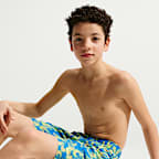 Nike Swim Breaker Big Kids' (Boys') 7" Brief-Lined Volley Short