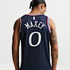 Jersey Nike de la NBA Swingman para hombre de Tyrese Maxey de los Philadelphia 76ers City Edition
