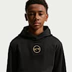 Kylian Mbappé Club Fleece Nike voetbalhoodie voor kids