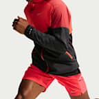 Nike Miler Dri-FIT hardloopshorts met binnenbroek voor heren (18 cm)