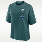 Philadelphia Eagles Primetime Premium Essential Boxy Women's Nike NFL T-Shirt