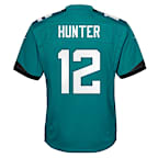 Travis Hunter Jacksonville Jaguars 2025 NFL Draft First Round Pick Big Kids' Nike NFL Game Jersey