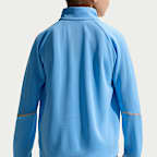 Nike Younger Kids' Dri-FIT Miler Quarter-Zip Top and Trousers Set