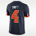 Jersey Nike de la NFL Game para hombre D'Andre Swift Chicago Bears Rivalries Collection