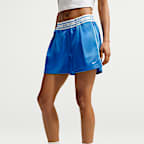 Nike Sportswear Pantalón corto de satén de talle medio y ajuste holgado - Mujer