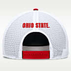 Ohio State Sideline Gameday Rope Men's Nike College Trucker Adjustable Hat