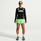 ナイキ スウィフト ウィメンズ Dri-FIT ミッドライズ 2イン1 ランニングショートパンツ