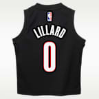 Damian Lillard Portland Trail Blazers Icon Edition Little Kids' Nike NBA Replica Jersey