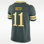 Jayden Reed Green Bay Packers Rivalries Collection Men's Nike Dri-FIT NFL Limited Jersey