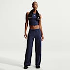 Nike One Fitted Women's Dri-FIT Cropped Tank Top