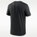 Playera universitaria Nike Dri-FIT para hombre Georgia Courtside Basketball Legend