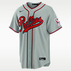 Trea Turner Philadelphia Phillies 2026 MLB at Field of Dreams Men's Nike MLB Stadium Jersey