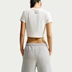 Nike Studio Fleece Medium Weight Women's Mid-Rise Wide-Leg Trousers