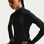 Camisola de running com fecho a 1/4 Dri-FIT Nike Tempo para mulher