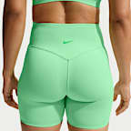 Nike Universa Women's High-Waisted 12.5cm (approx.) Biker Shorts with No Front Seam