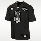 Lamar Jackson Baltimore Ravens Salute to Service Big Kids' Nike NFL Game Jersey