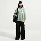 Γυναικεία μπλούζα με κουκούλα σε φαρδιά γραμμή Nike Sportswear Phoenix Fleece